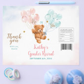 Bärengeschlecht zeigt Pink Blue Chip Bag Wrapper Flyer (Einzeln)