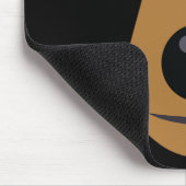 Bärengesicht Niedlich leicht Halloween Kostüm Kind Mousepad (Ecke)