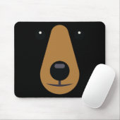 Bärengesicht Niedlich leicht Halloween Kostüm Kind Mousepad (Mit Mouse)