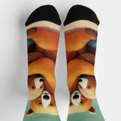 Bärengestaltung Socken (Oben)