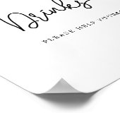 Bärengetränke helfen dir poster (Ecke)