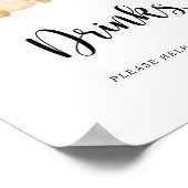 Bärengetränke helfen Ihnen Poster (Ecke)