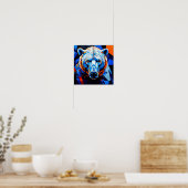Bärenglas Poster (Küche)
