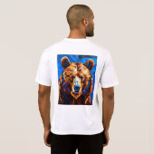 Bärenglas T-Shirt (Schwarz voll)