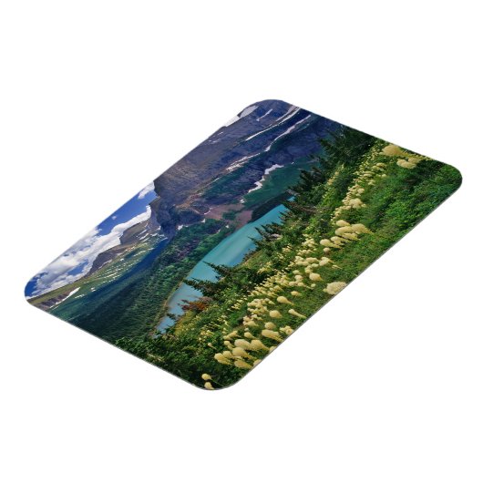 Bärengras über dem Grinnellsee Magnet (Linke Seite)