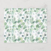 Bärengrün Wie groß ist die Bauchduschkarte der Mam Flyer (Hinten)