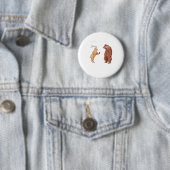 Bärenhände Oh Hirsch Lustige Sprüche Pun Geschenk Button (Beispiel)