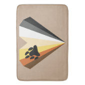 Bärenherz Badematte (Vorderseite Vertikal)