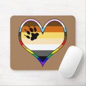Bärenherz Mousepad (Mit Mouse)