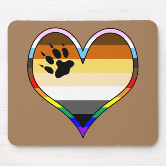 Bärenherz Mousepad (Vorne)