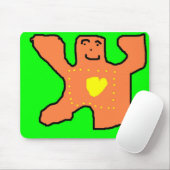 Bärenherz Mousepad (Mit Mouse)