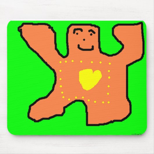Bärenherz Mousepad (Vorne)