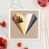 Bärenherz Papier Napkins Serviette (Beispiel)