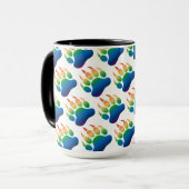 Bärenholzpapier Tasse (Vorderseite Links)