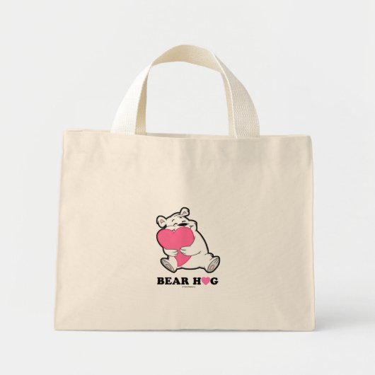 Bärenhug-Lichtbags Mini Stoffbeutel (Vorne)
