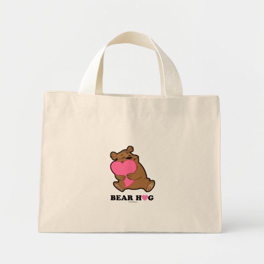 Bärenhug-Lichtbags Mini Stoffbeutel (Vorne)