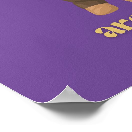 Bärenhugs sind gratis poster (Ecke)