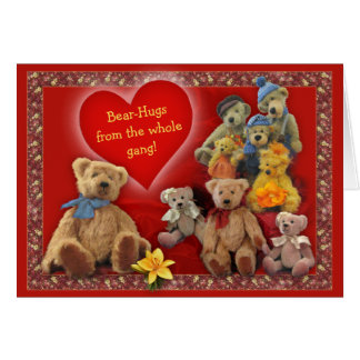 Bärenhugs von der ganzen Gang!