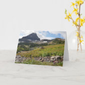 Bärenhutberg und Gletscherbach Karte (Gelbe Blume)