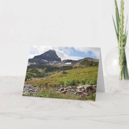 Bärenhutberg und Gletscherbach Karte (Vorderseite)