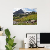 Bärenhutberg und Gletscherbach Poster (Heimbüro)
