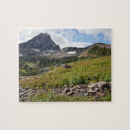 Bärenhutberg und Gletscherbach Puzzle (Horizontal)