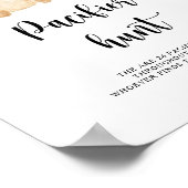 Bärenjagd Baby-Duschgame-Poster Poster (Ecke)