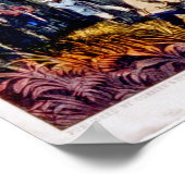 Bärenjagd Poster (Ecke)