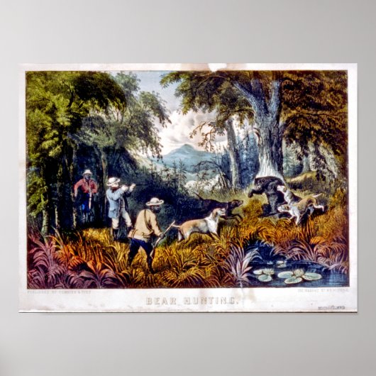 Bärenjagd Poster (Vorne)