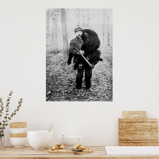 Bärenjäger, 1909 poster (Küche)