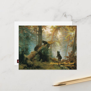 Bärenjunge 1889 Vintage Postkarte