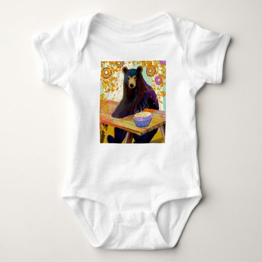 Bärenjunge Onsie Baby Strampler (Vorderseite)