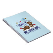 Bärenjunge, sehr große Bruder-Geschwister Notizblock (Rechte Seite)