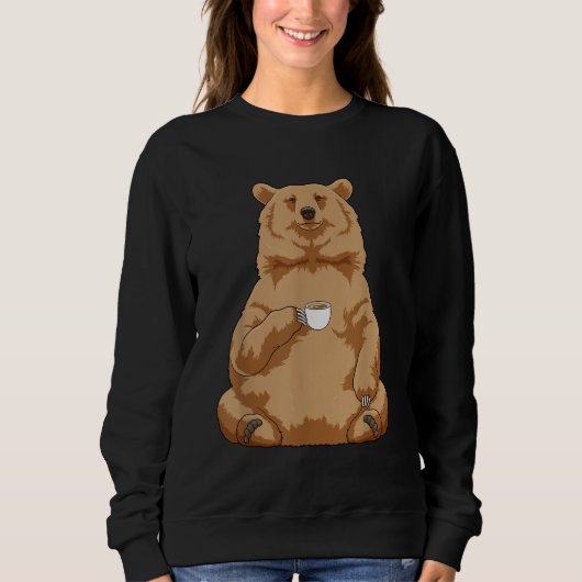 Bärenkaffee Sweatshirt (Vorderseite)