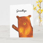 Bärenkarte Karte (Gelbe Blume)