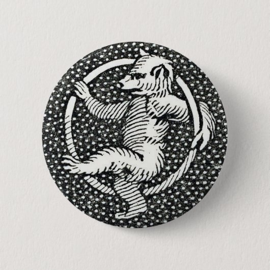 Bärenknopf Button (Vorderseite)