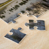 Bärenknöpfe spiegeln sich in den Bären-Butte-See i Puzzle (Seite)