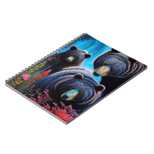 Bärenkollektion Notizblock (Linke Seite)