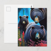 Bärenkollektion Postkarte (Vorne/Hinten)