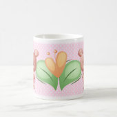 Bärenkollektion - Rosa Kaffeetasse (Mittel)