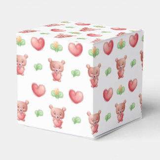 Bärenkollektion - White Geschenkschachtel