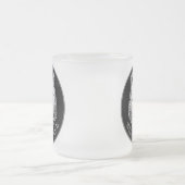 Bärenkopf, frei und frei, Handzeichnung Mattglastasse (Mittel)