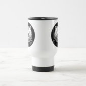 Bärenkopf, frei und frei, Handzeichnung Reisebecher (Mittel)