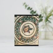 Bärenkopf, römisches Mosaik, Anfang 4. Jahrhundert Postkarte (Stehend Vorderseite)