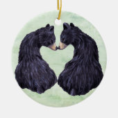 Bärenkornament Keramik Ornament (Vorne)