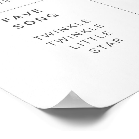 Bärenkrebs Balloon Milestone Poster (Ecke)