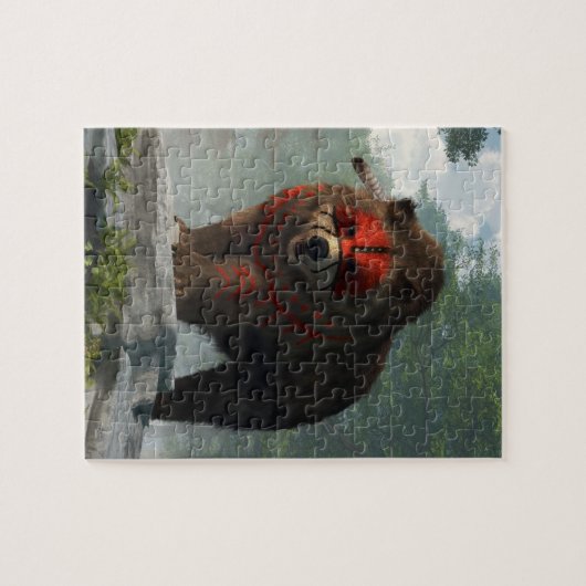 Bärenkrieger Puzzle (Horizontal)