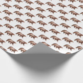 Bärenküche: Wasserfarbenmuster Geschenkpapier (Ecke)