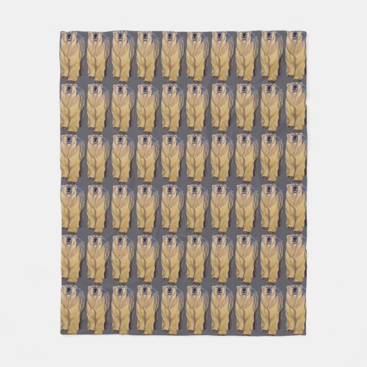 Bärenkunst Blanket Polar Bear Blankets & Decke (Vorderseite)