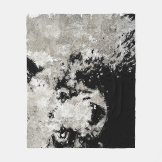 Bärenkuppe Fleecedecke (Vorderseite)